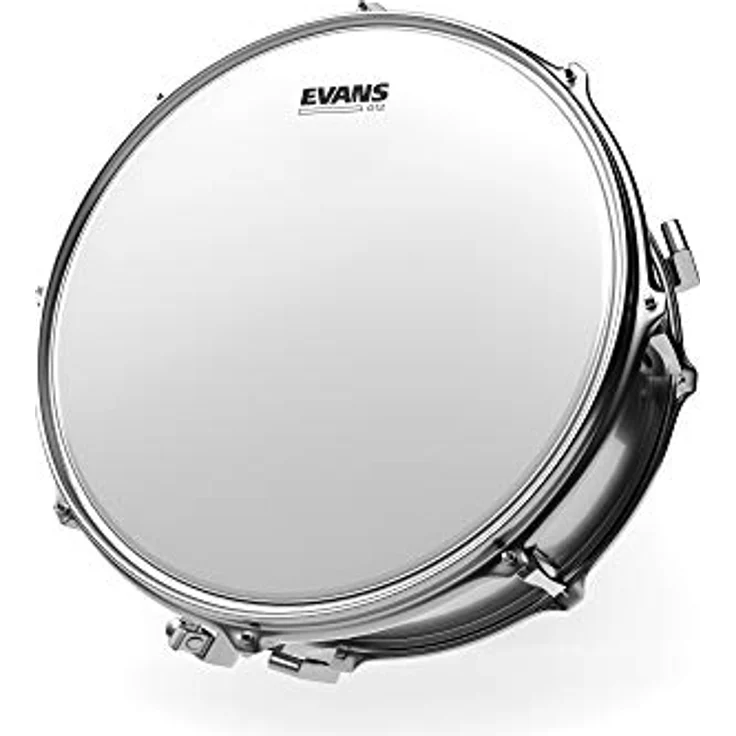 Evans 18" G12 White Coated, Tom Tom Fell mit 0,3 mm Dicke, weiß aufgerauht, langlebig und flexibel – Bild 3