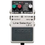 Boss LS-2 Line Selector, Gitarren-Effektgerät mit zwei schaltbaren Einschleifwegen und Verteilerbuchse