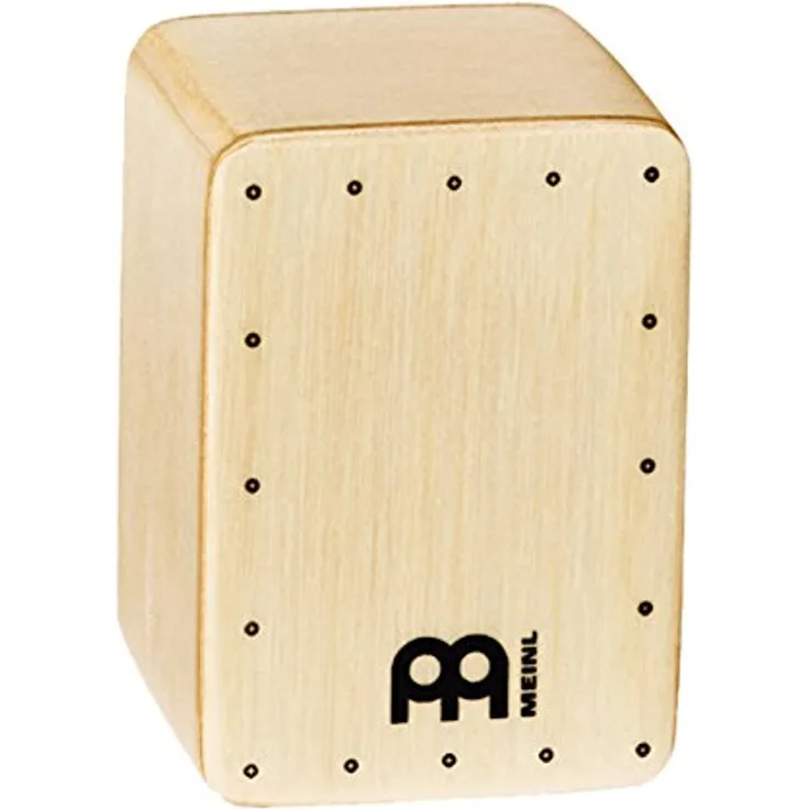 Meinl SH50 Mini Cajon Shaker, kompakt aus Birke in Natur, schneidender Sound
