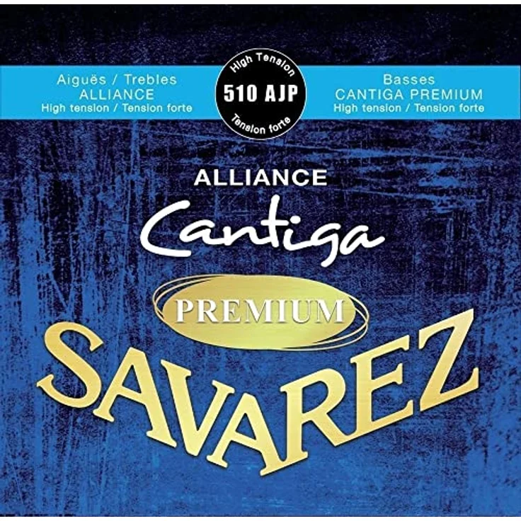 Savarez Saiten Klassische Gitarre Allianz Cantiga Premium 510AJP, High Tension für brillante Höhen und satte Bässe, Made in Europe