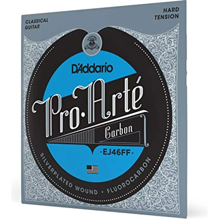Daddario EJ46FF, Konzertgitarrensaiten, Pro Arte Serie, Carbon Treble & Dynacore Bass, Hard Tension – Bild 1