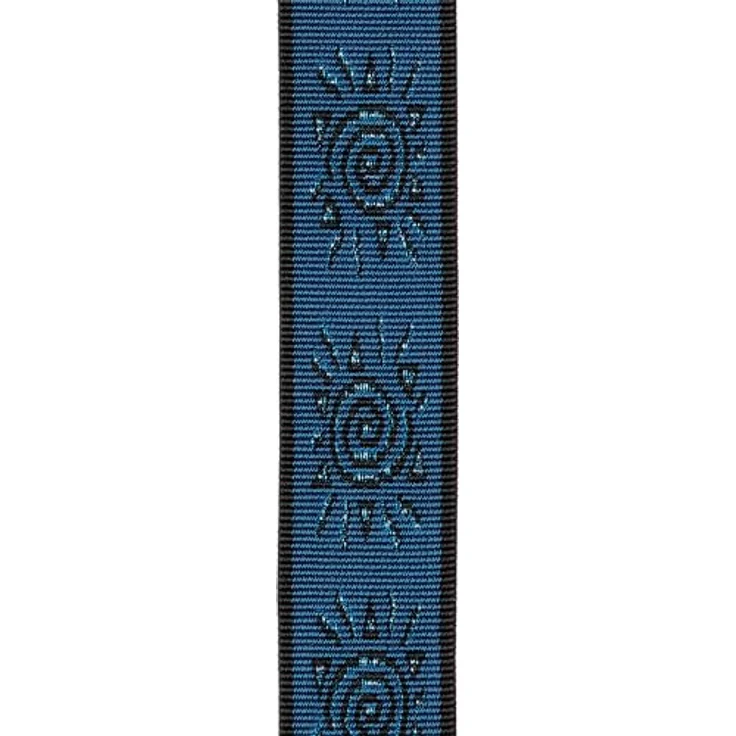 Daddario 50BALPW04 Vintage Planet Waves Gitarrengurt, Auto Lock System, verstellbar von 89 cm bis 151 cm, Blau – Bild 2