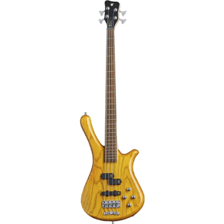 Warwick RB Fortress 4 HVTS, 4-saitiger E-Bass mit Esche-Korpus, Wenge Griffbrett und Honey Violin Transparent Satin finish