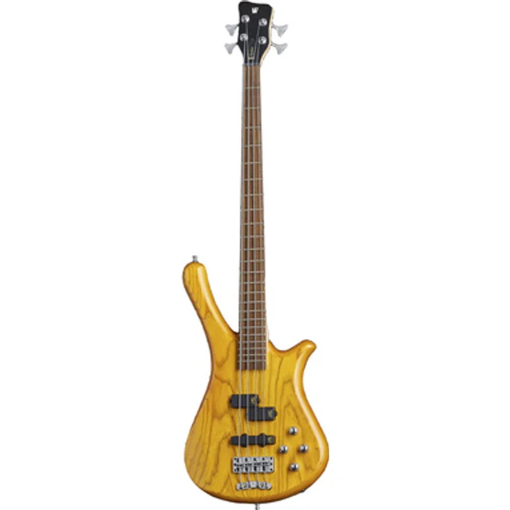 Warwick RB Fortress 4 HVTS, 4-saitiger E-Bass mit Esche-Korpus, Wenge Griffbrett und Honey Violin Transparent Satin finish