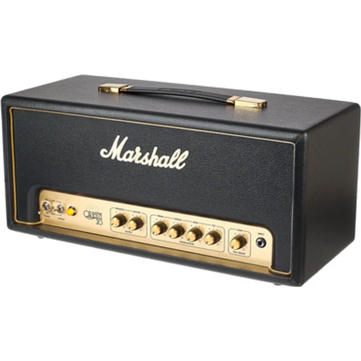 Marshall Origin 20H Head, Röhrenverstärker Topteil für E-Gitarre mit Gain Boost und schaltbarer Leistungsreduktion, 20 Watt