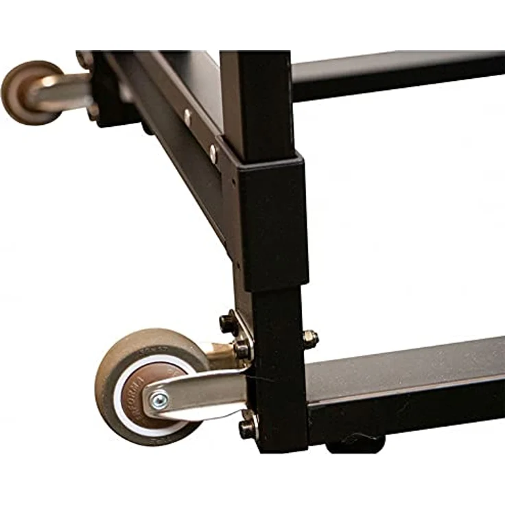 On-Stage DRS9000 Snare Drum Rack, aus hochwertigem Stahl für bis zu fünf Snare Drums bis 16", schwarz mit Rollen – Bild 8