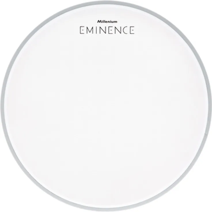 Millenium 12" Eminence Coated, doppellagiges Schlagzeugfell mit warmer Klangfarbe, weiß