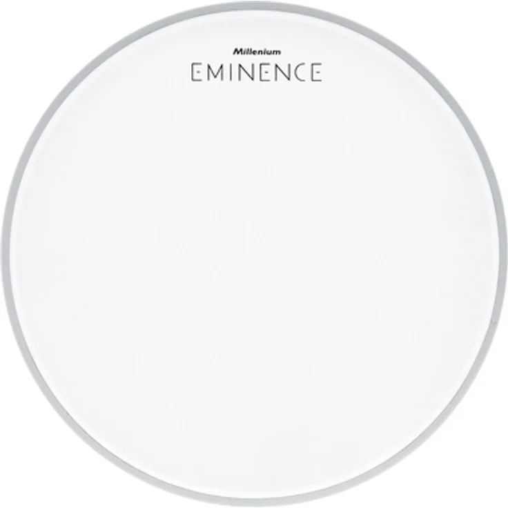 Millenium 12" Eminence Coated, doppellagiges Schlagzeugfell mit warmer Klangfarbe, weiß