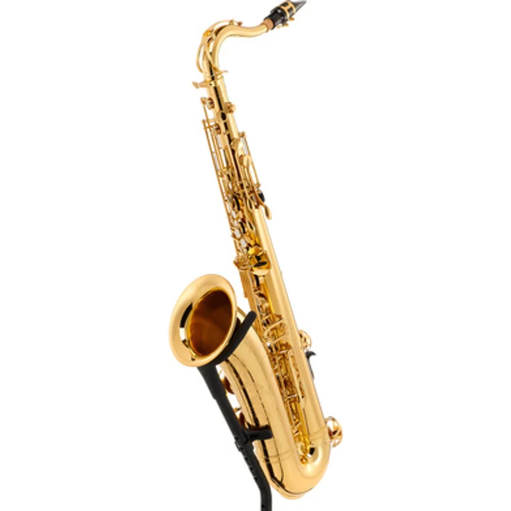Yamaha YTS-62 02 Tenor Saxophon, Goldlack lackiert mit hoch fis Klappe und verbesserter tief-H/C# Verbindung, inkl. Koffer und 4C Mundstück