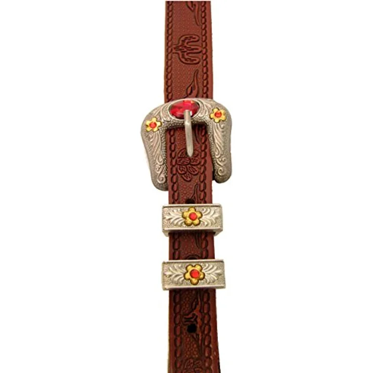 Gretsch Guitar Strap 3333 Tooled WA, verstellbarer Gitarrengurt aus Leder im Retro Style, Farbe Walnut – Bild 3