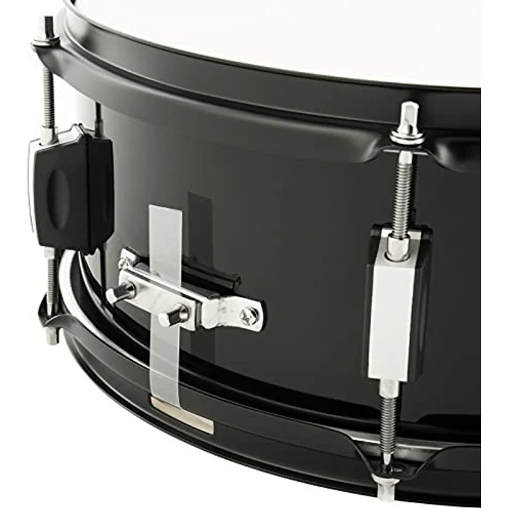Fame First Step Snare Drum, 13"x5,5", Mischholz Kessel mit Aluminium Hardware, Piano Black Finishing, ideal für Anfänger und Musikschulen – Bild 2