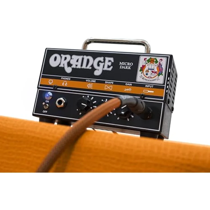 Orange Micro Dark, Hybrid Topteil für E-Gitarre mit ausgeglichener Verarbeitung und ausgewählten Materialien – Bild 5