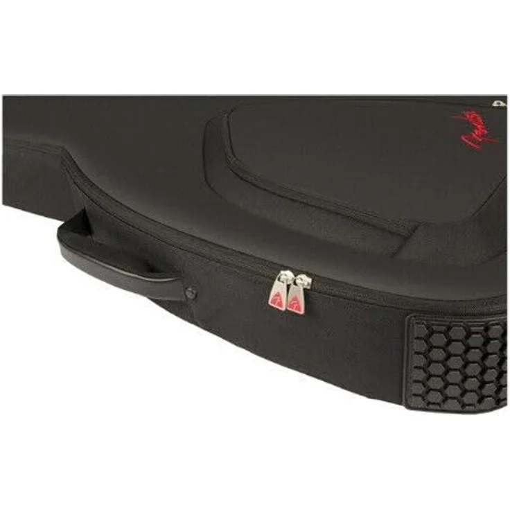 Fender FA610 Dreadnought Gig Bag, Gitarrentasche aus 600 Denier Polyester mit 10mm Polsterung, schwarz – Bild 4