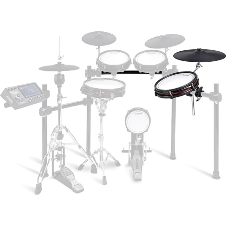 Alesis Strata Club Expansion Pack, E-Drums Erweiterungsset mit 16" ARC Becken Pad und 12" Zwei-Zonen Tom Pad – Bild 1