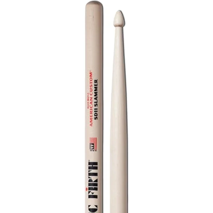 Vic Firth SD11 Slammer, Drumsticks der American Custom Serie, pfeilförmiger Tip, Länge: 416mm, Durchmesser: 15,5mm – Bild 1