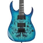 Ibanez Gio GRGR221PA-AQB E-Gitarre, Aqua Burst Finish, ausgewogene Verarbeitung und Materialien