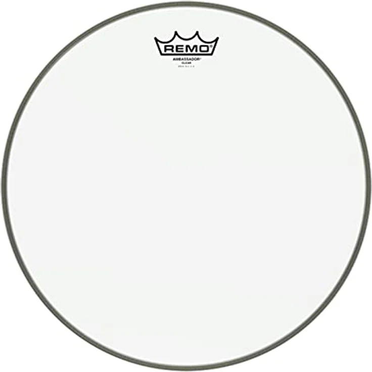 Remo Ambassador transparent, 20" Bass Drum Schlagzeugfell mit klarem Sound, BR-1320-00 – Bild 1