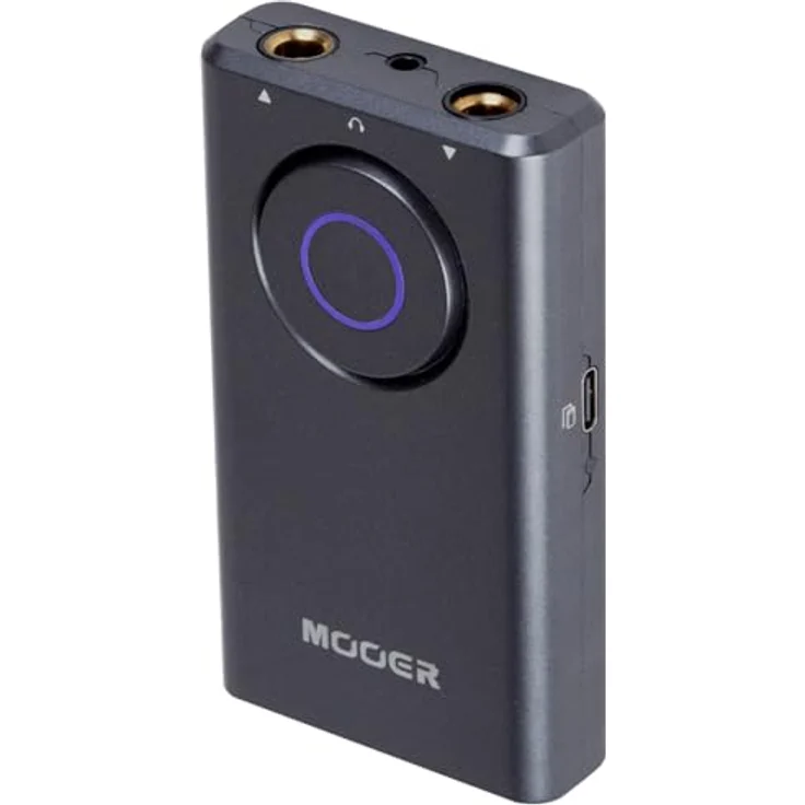 Mooer Prime P1 Multi-Effects Loader, Audio Interface für Gitarre und Bass, 126 Effekte, grau – Bild 2