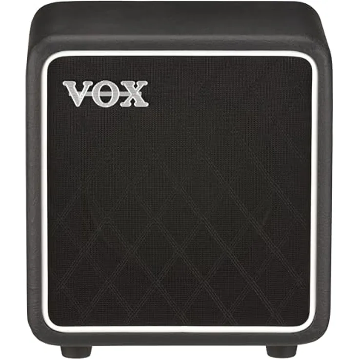 Vox BC 108 Cabinet, Lautsprecherbox für elektrische Gitarre mit 1 x 8" Original VOX Speaker, 25 Watt RMS, 8 Ohm, inkl. Lautsprecherkabel