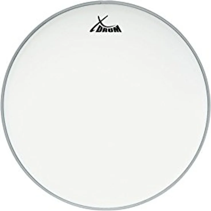 XDrum Coated Fell 13", Schlagzeugfell mit aufgerauter Mylar-Schicht, weiß