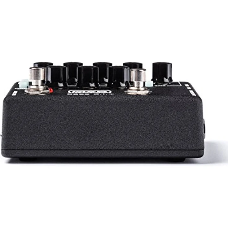 MXR Jim Dunlop Bass Distortion, Overdrive-Pedal mit Distortion- und Clean-Kanal, rot – Bild 5