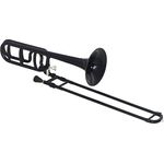 Startone PTB-20 Bb/F- Trombone Black, Quartposaune aus ABS mit 13,90mm Bohrung und 219mm Schallbecher, inkl. Softbag und Mundstück
