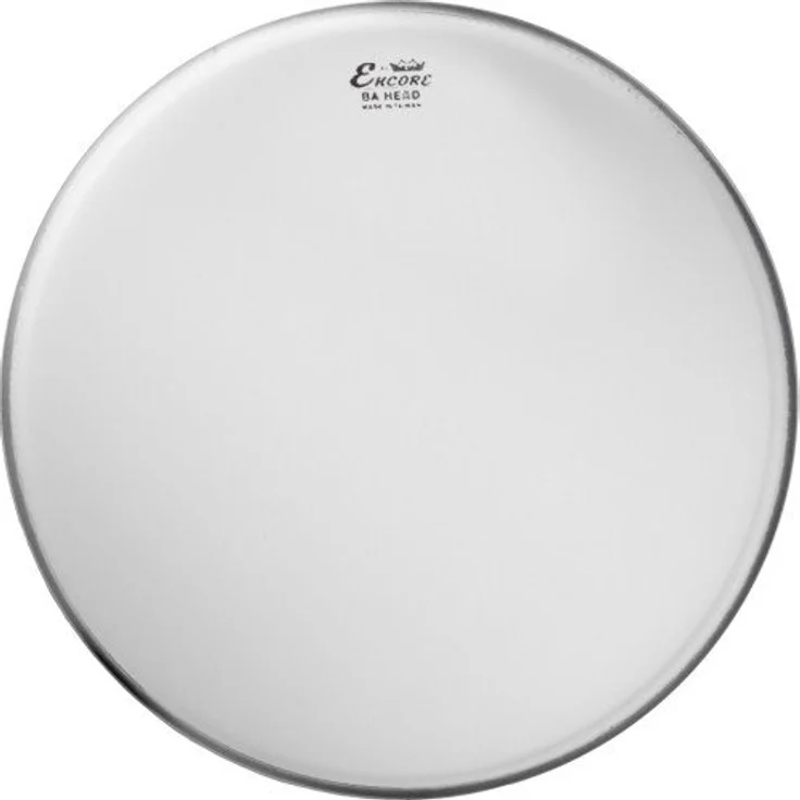 Remo Encore 12" Ambassador Coated, einlagiges Schlagzeugfell, weiß aufgerauht, made in Taiwan – Bild 2