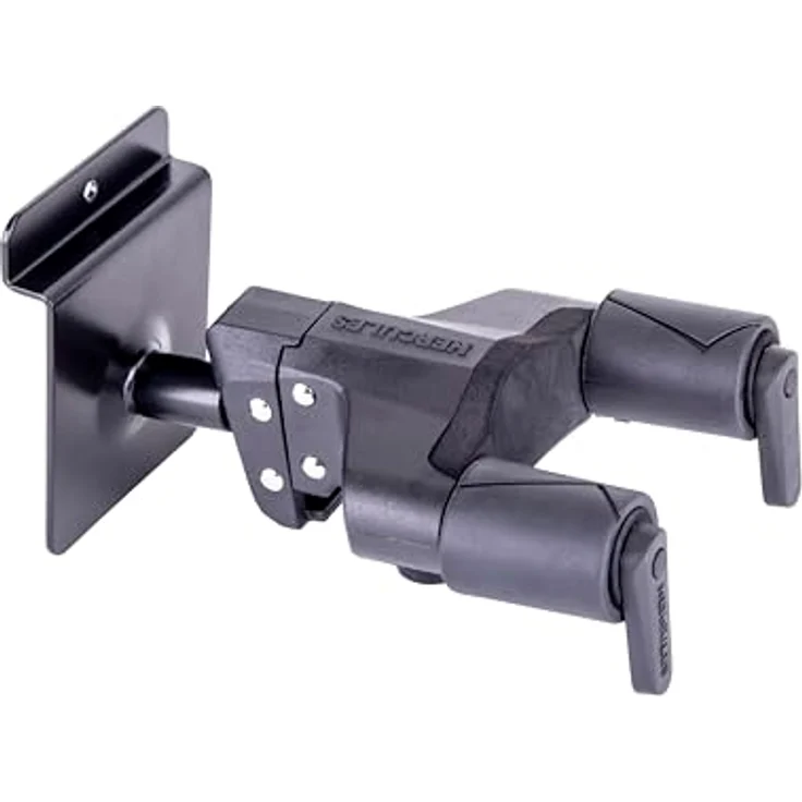 Hercules Stands HCGSP-39SB+ Gitarrenwandhalter mit AGS Auto Grip System Plus, für Profilwände, max. Belastung 7 kg – Bild 2