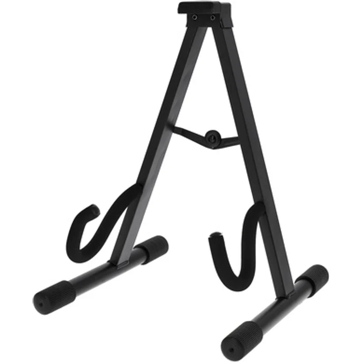 Millenium GS-2001 E, robuster E-Gitarrenständer in Schwarz, 1,3 kg, nicht geeignet für Nitrolack-Gitarren