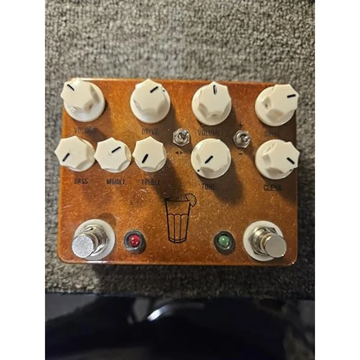 JHS Pedals Sweet Tea V3 Overdrive / Distortion, mit Moonshine V2 und Angry Charlie V3, hohe Verstärkung, schwarz – Bild 2