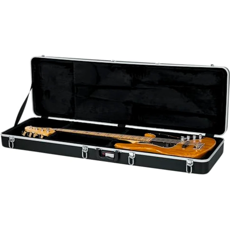 Gator GC-Bass ABS Case, Gitarrenkoffer für Standard Bässe mit Alu-Schließprofil und EPS-Schaumpolster, abschließbar – Bild 8