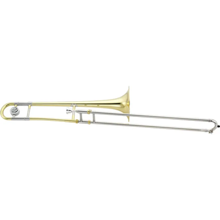 Jupiter JTB700Q Bb Trombone, Tenorposaune mit 12,7 mm Bohrung und Ø 203 mm Schallbecher, lackiertes Messing, inkl. Mundstück und JUPITER Light Koffer