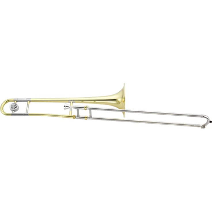 Jupiter JTB700Q Bb Trombone, Tenorposaune mit 12,7 mm Bohrung und Ø 203 mm Schallbecher, lackiertes Messing, inkl. Mundstück und JUPITER Light Koffer