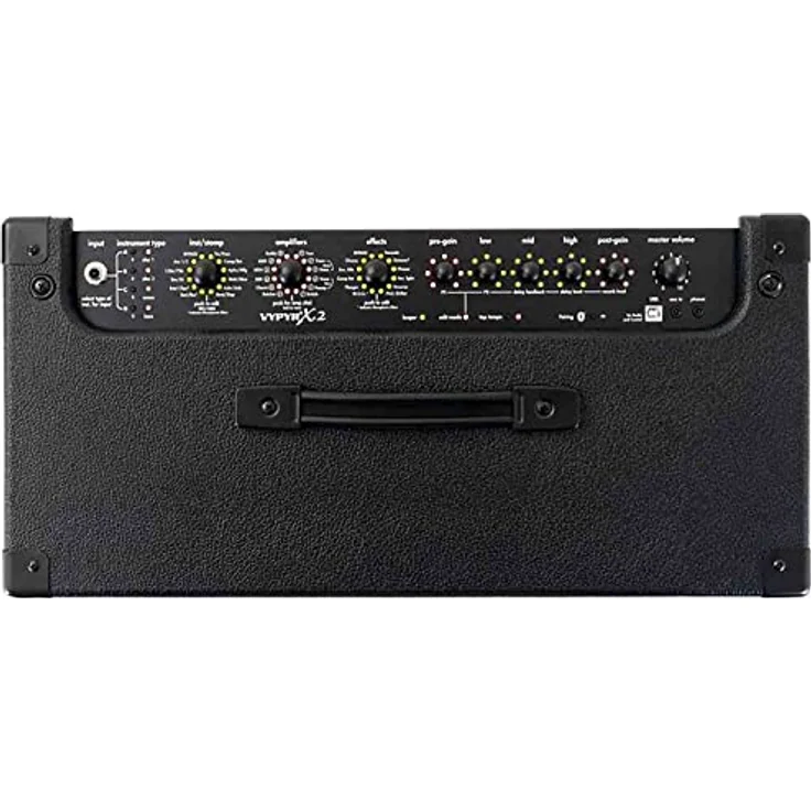 Peavey Vypyr X2, Modelling-Combo für E-Gitarre, Bass und Akustikgitarre, 60 Watt RMS, 12" Lautsprecher, 36 Amp-Modelle, 26 Effekte, Schwarz – Bild 7