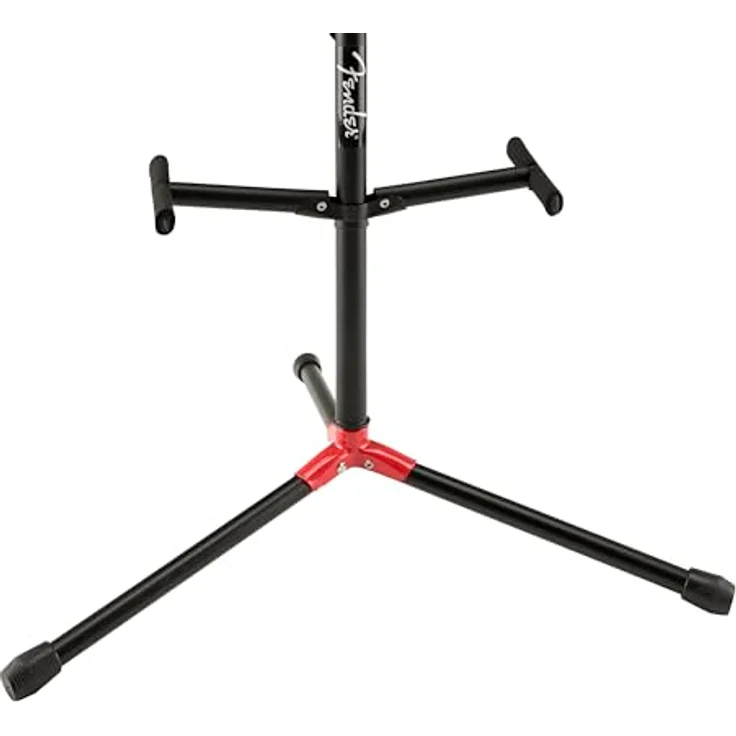 Fender Adjustable Hanging Stand 2-Gtr, Gitarrenständer für 2 Instrumente, höhenverstellbare Halsgabel, stabile Metallkonstruktion, schwarz – Bild 4