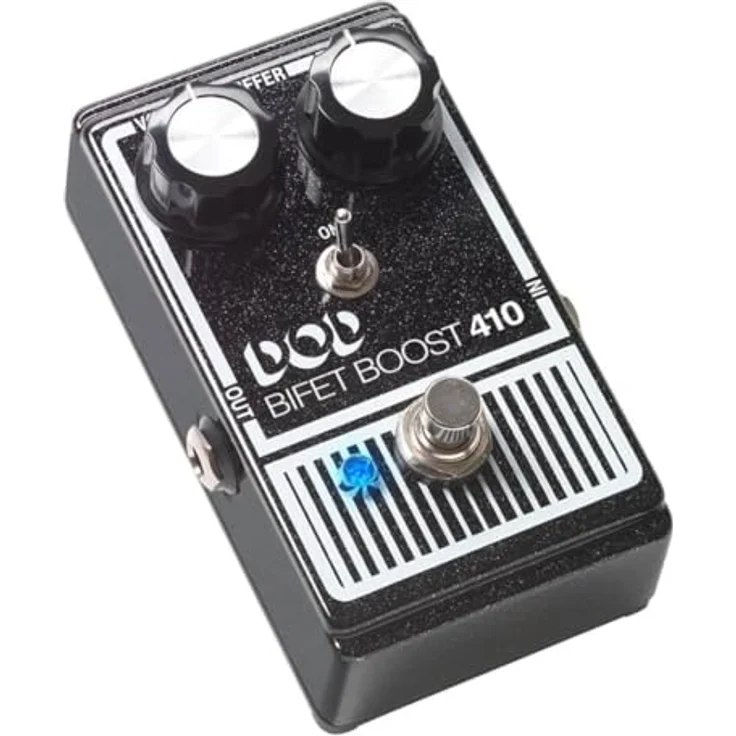 Digitech DOD Bifet Boost 410, Effektpedal mit bis zu 20dB Clean Boost, True Bypass und schaltbarem Buffer, leichtes Aluminium Gehäuse – Bild 3