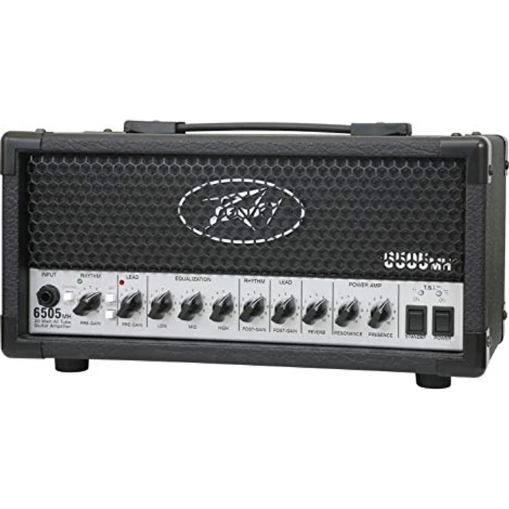 Peavey 6505 MH, Röhren-Mini-Topteil für E-Gitarre, 20 Watt RMS, 2 Kanäle, Schwarz – Bild 3
