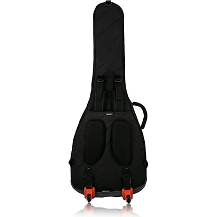 Mono Cases Vertigo Ultra Ac. Dreadnought, Gitarrentasche mit Freeride Wheel System, ergonomischem Design und wasserfestem Ballistic Nylon, schwarz – Bild 4