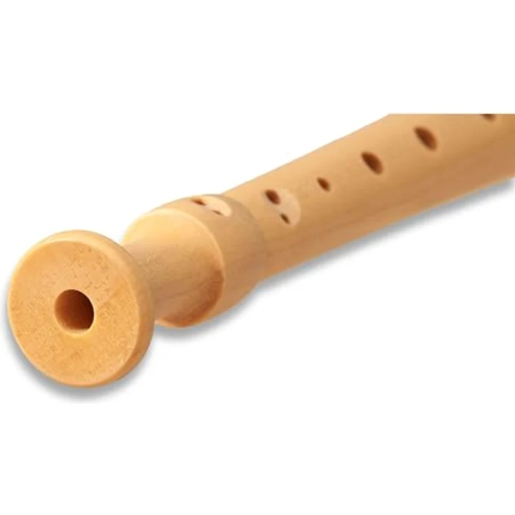 Mollenhauer 17214 Fipple Digi Soprano G DH, Sopranblockflöte in C mit Doppelloch, Kunststoffkopf, Ahornunterstück, orange – Bild 6