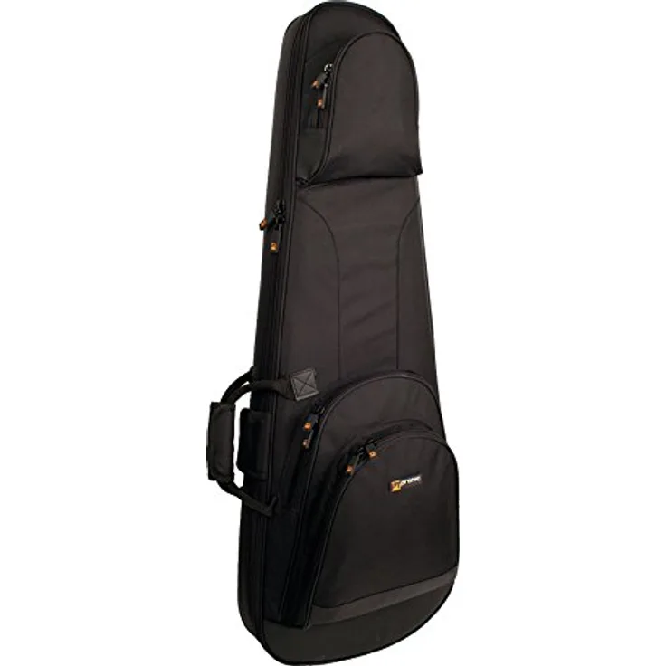 Protec Contego E-Guitar Case BK, Leichter Gitarrenkoffer mit wasserabweisendem Material, Innenmaße 100x34x7 cm, schwarz