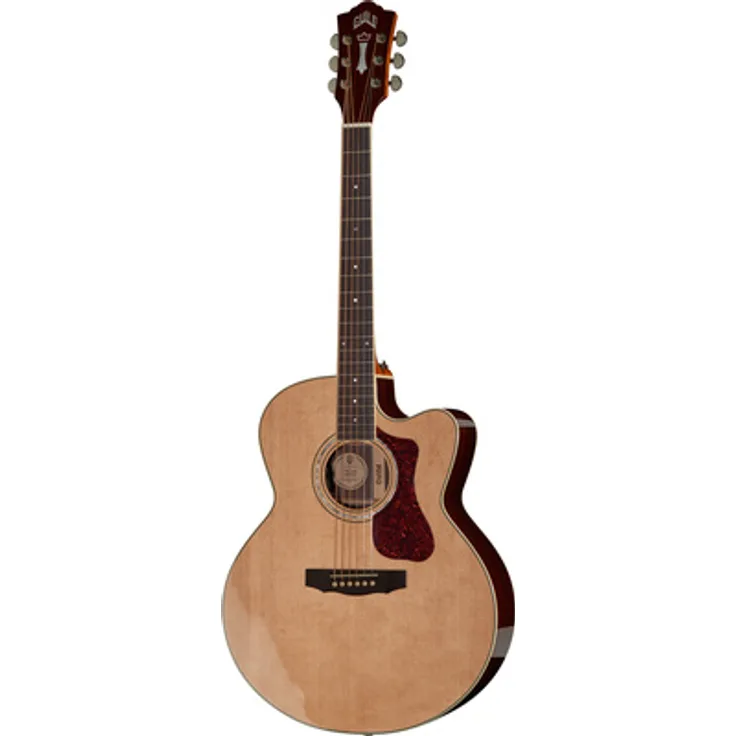 Guild F-150CE Nat Westerly, Westerngitarre mit Cutaway, massiver Fichtendecke und Palisanderboden, Fishman Sonitone Pickup, natur hochglanz