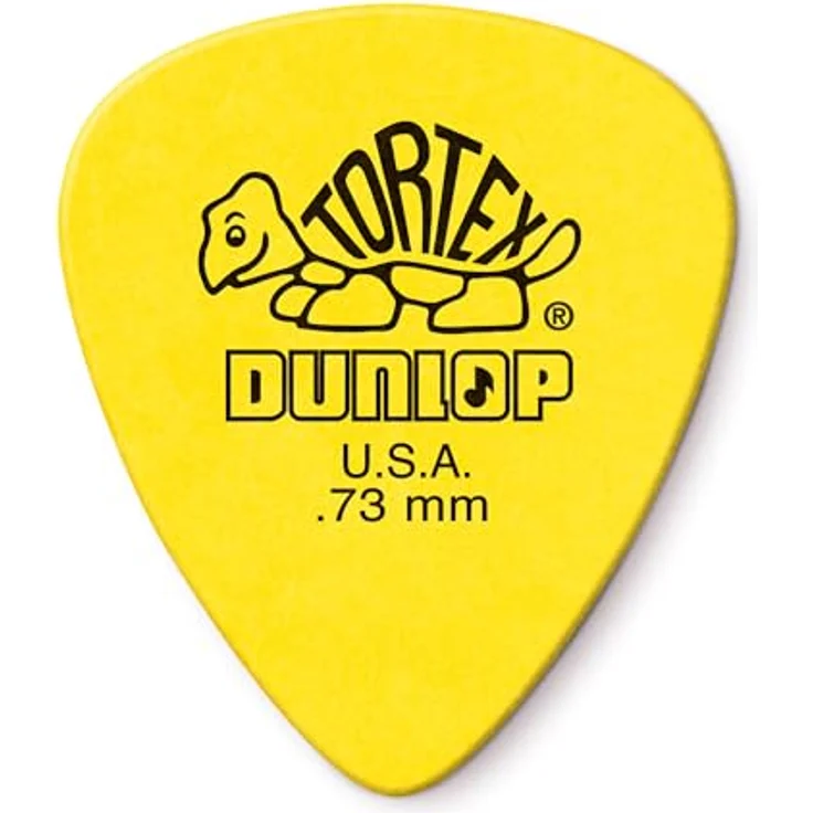 Dunlop Tortex Standard Plektren, 0,73 mm, 12er Pack – Bild 1