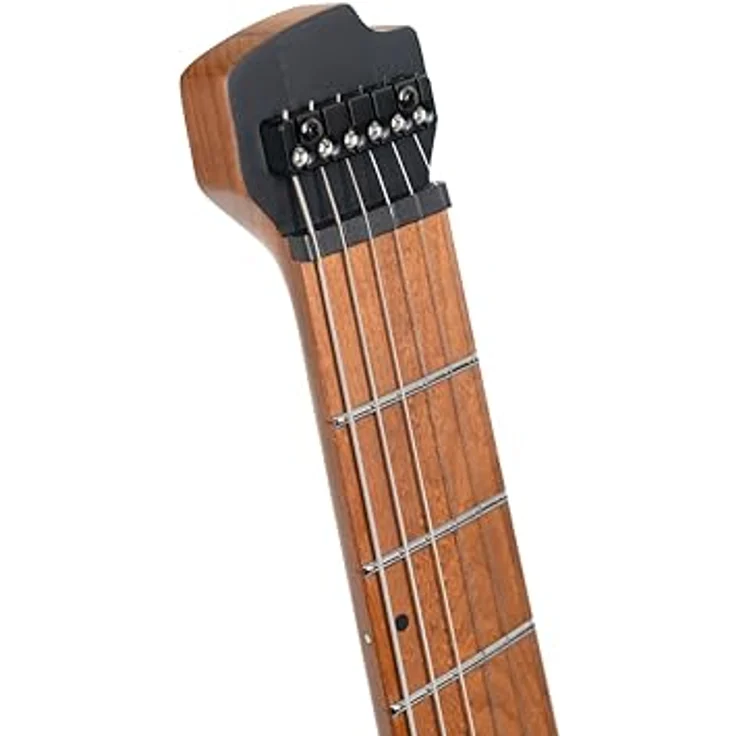 Cort Space G6MS SGTQ, 6-saitige Headless Multiscale E-Gitarre, Okoume Korpus, Turquoise Semi Gloss, mit 2 Cort Voiced Tone VTH-77 Humbuckern und Gigbag – Bild 3