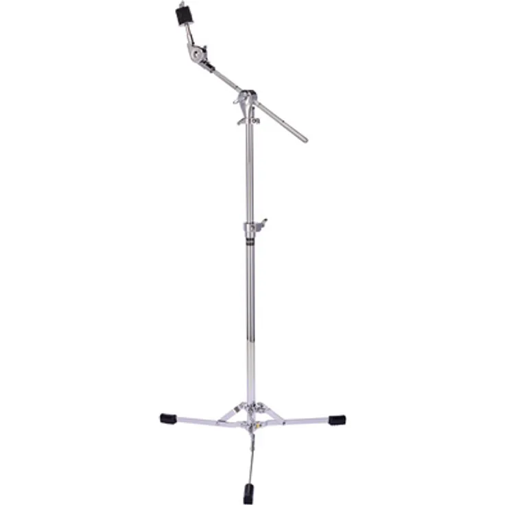 Millenium 601 Flat Cymbal Boom Stand, Galgenbeckenständer mit Touch Smooth Schrauben, ideal für Club Sets und Vintage Style Drum Sets