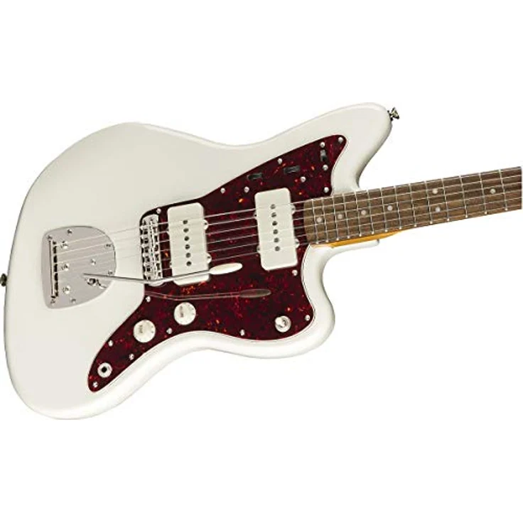 Squier Classic Vibe '60s Jazzmaster, E-Gitarre in Olympic White mit ausgewogener Verarbeitung und hochwertigen Materialien – Bild 1
