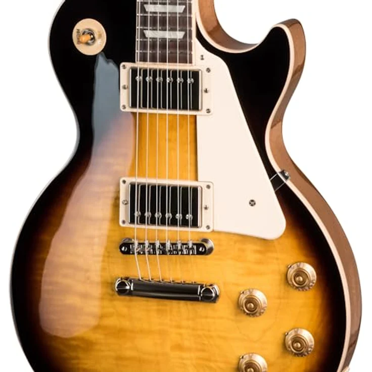 Gibson Les Paul Standard 50s TB, E-Gitarre in Tobacco Burst mit Mahagoni Korpus, Ahorndecke und Burstbucker Tonabnehmer – Bild 8