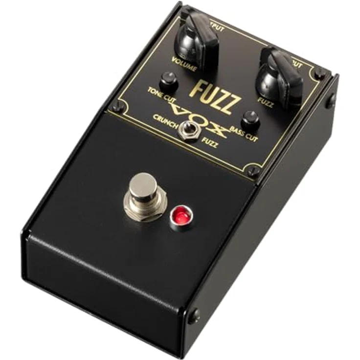 Vox VTB-1 Treble Booster, Effektpedal für E-Gitarre mit Vintage Treble Boost, schwarz – Bild 4