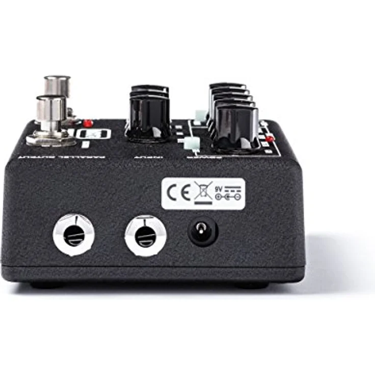 MXR Jim Dunlop Bass Distortion, Overdrive-Pedal mit Distortion- und Clean-Kanal, rot – Bild 2