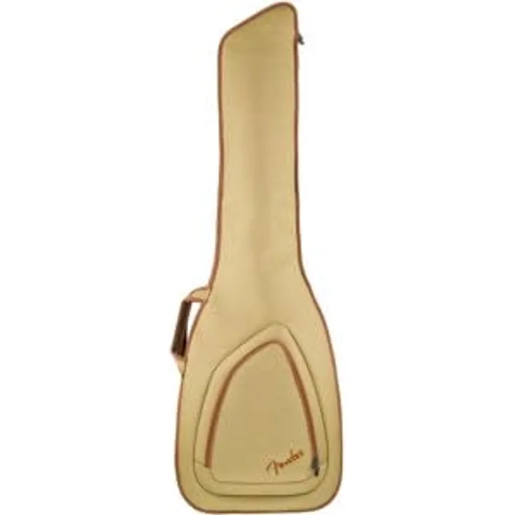 Fender FBT-610 Electric Bass Gigbag, Tweed, 600 Denier Polyester mit 10 mm Polsterung und ergonomischen Rucksack-Schultergurten