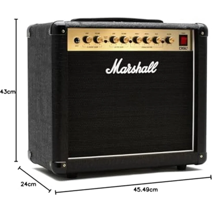 Marshall DSL5CR E-Gitarren Combo Verstärker, 2 Kanäle, 10" Celestion Lautsprecher, 5W-0.5W Switch, inkl. Fußschalter – Bild 9